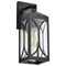 Nuvo Oaklyn - 1 Light Small Wall Lantern - Matte Black with Clear Glass 60/8121 - alternate 3